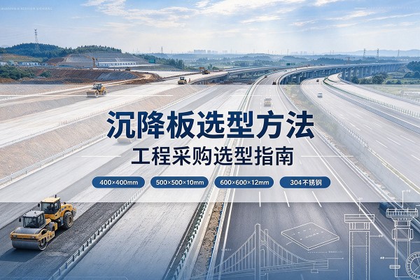 久治沉降板选择方法