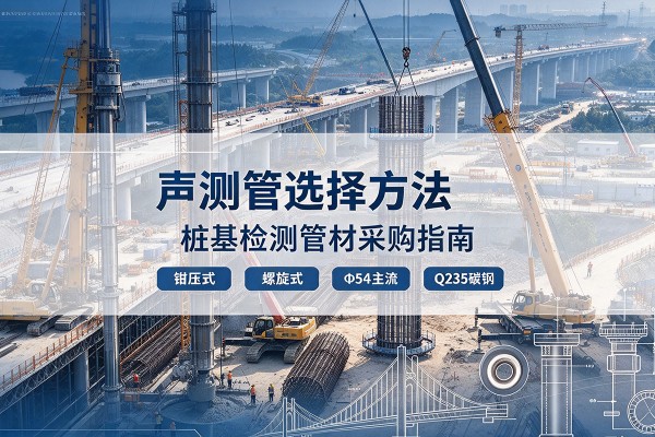 久治声测管选型标准