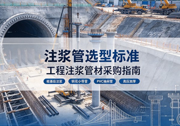 久治注浆管选型标准
